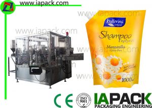 Shampo Plastike Doypack Paketimi Automatik për Lëngje